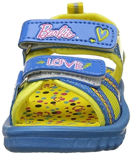 Barbie Girl's Sky Blue Fashion Sandals - 2 UK/India (34 EU)(BBPGSS0254)