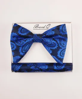 Brand Q Paisley Bow tie