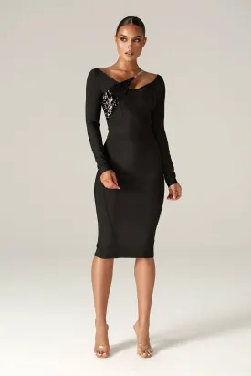 Diana Bandage Dress (Black)