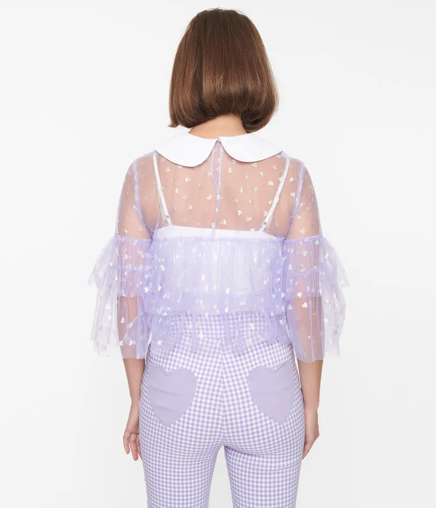 lavender haze top