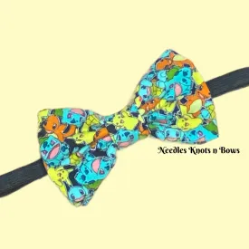 Pokemon Character Bow Tie, Pikachu, Skirtle, Cosplay Bow Tie