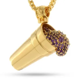 Purple Drank Necklace - Designed by Snoop Dogg x King Ice