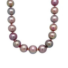 Purple Fresh Water Pearl Necklace