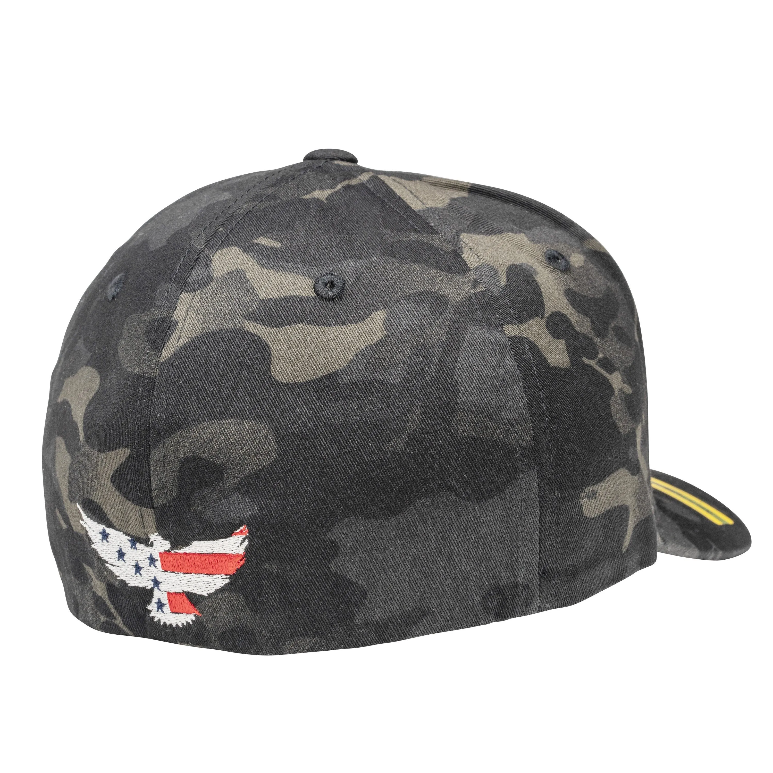 Stealth Black Multicam Hat